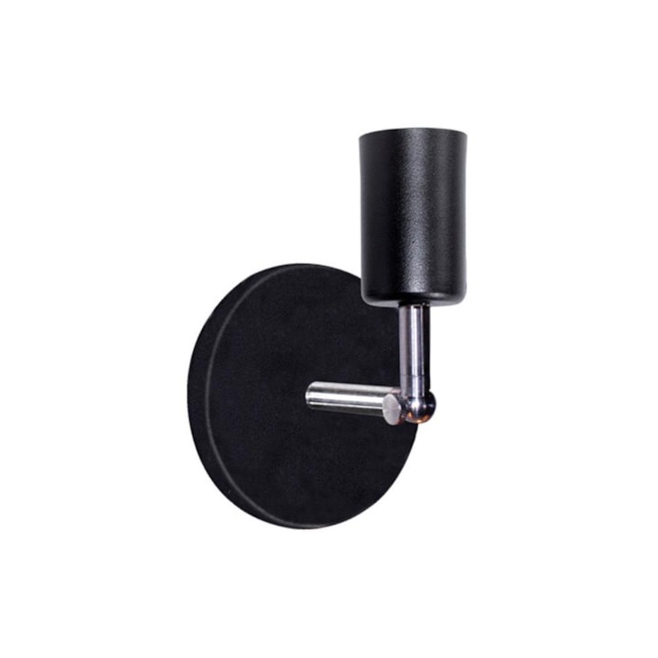 Arandela Pointer 1XE27 Preto Fosco Taschibra