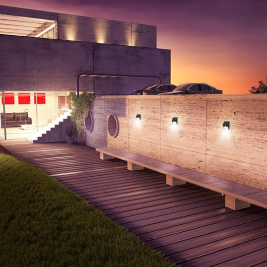 Arandela Solar Sunshine AS1 LED 2W 6500K Taschibra - Imagem principal - ca87a995-408f-4b8d-990b-3006a867baad