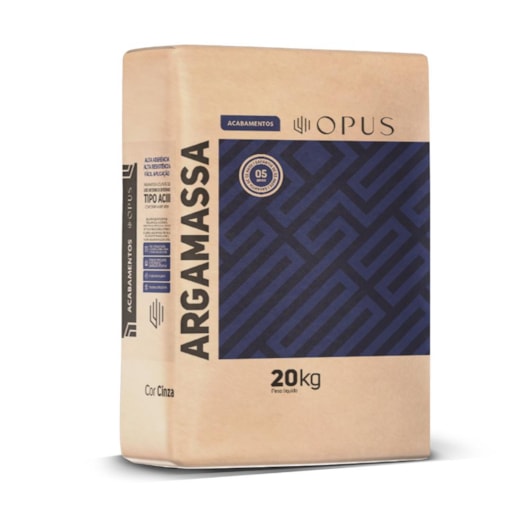 Argamassa Flexível Interno E Externo AC3 Embalagem de Papel Opus 20kg - Imagem principal - ad9a6f59-bf59-4128-bf84-9b59b8876002