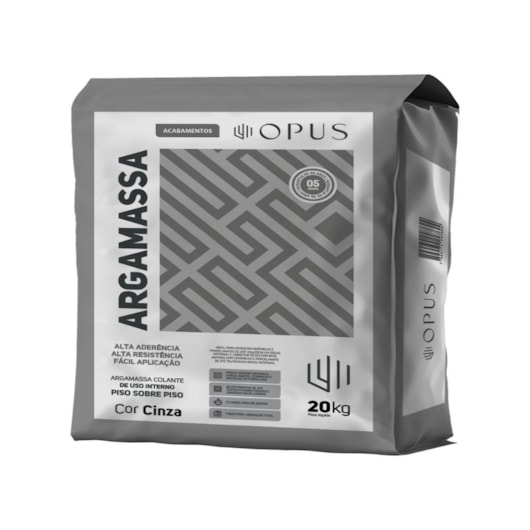 Argamassa Interna Piso Sobre Piso Embalagem Plástica Opus 20kg - Imagem principal - a19c3098-67d5-4f0c-a743-b5c1133f8029