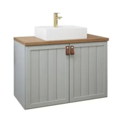 Armário Alure Pistache E Frejó MGM Móveis 80cm