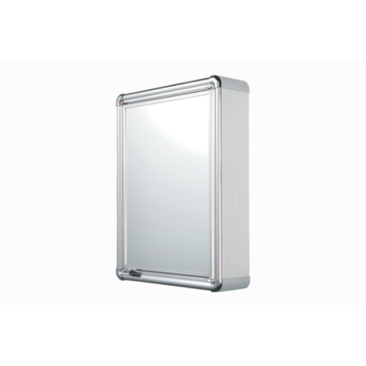 Armário De Plástico Com Perfil De Alumínio 44x58cm Com 1 Porta 13/s Astra - Imagem principal - dd53d2ac-4dab-4196-8711-dc782551680f