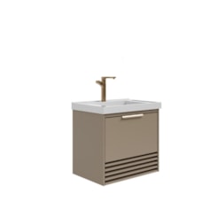 Armário Paraty Cappuccino MGM Móveis 60cm