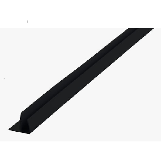 Arremate Tipo “F” Preto Teto Vinílico 600cm - Imagem principal - a8d58926-6606-4d8c-932b-f0b3dfdb5280