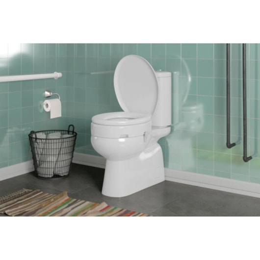 Assento Elevado Aberto Com Trava Branco Astra - Imagem principal - 434af5fb-181e-4fe0-92df-f7b6358527f3