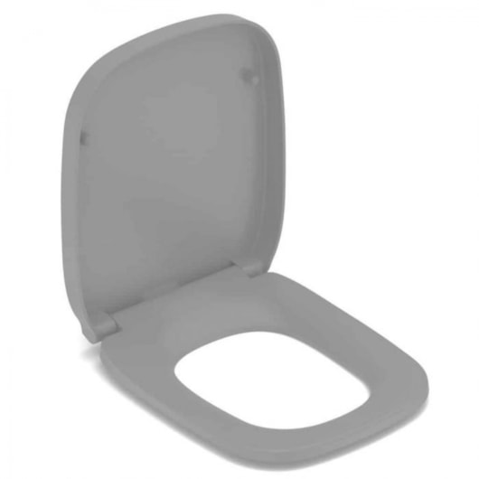 Assento Original Termofixo Com Queda Amortecida Debba Classic Grafite Roca  - Imagem principal - 06ccc038-e2cb-44d0-8143-51c867d3916b