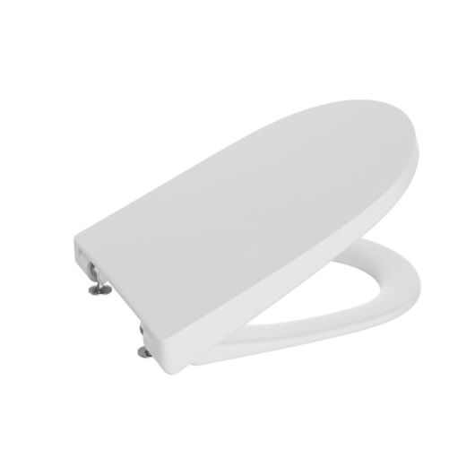 Assento Original Termofixo Queda Amortecida Ona Branco Matte Roca - Imagem principal - a9dd9f4f-2e58-43b5-a5a6-690859f85e56