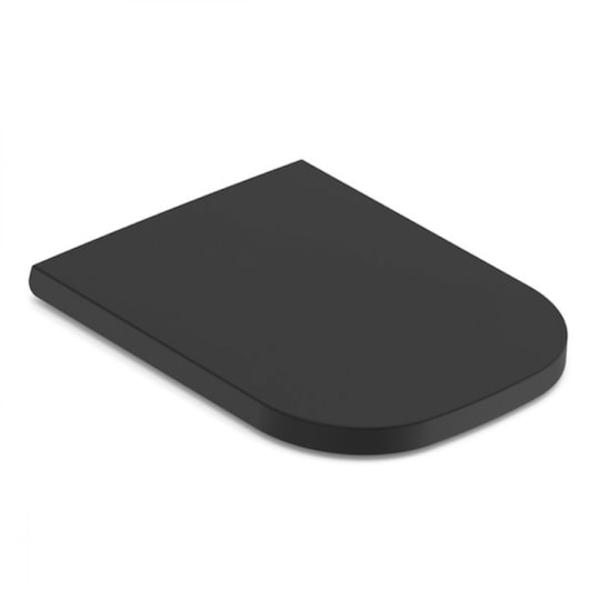 Assento Original Termofixo Slowclose Black Matte Elite Celite - Imagem principal - 3be108e6-eb72-4731-a51a-2a24b00b0ee2