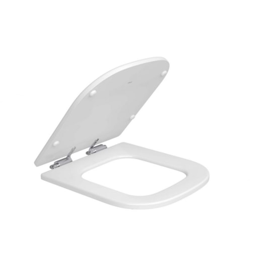 Assento Poliéster Slow Close Monocromático Branco Deca - Imagem principal - 1f36a136-8c99-48cd-bc19-18f5a78ce6f6