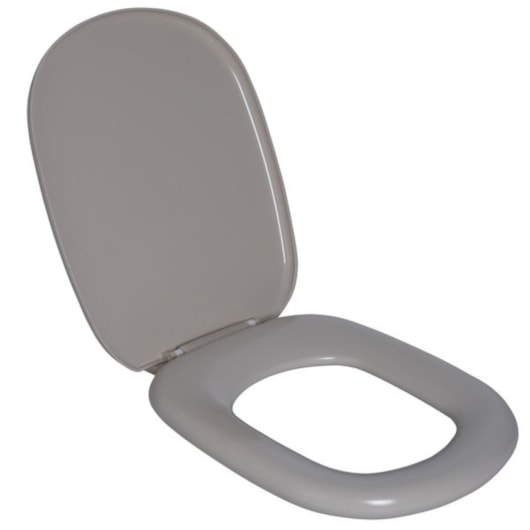 Assento Sanitário Almofadado Paris Areia Astra  - Imagem principal - 2e6d583a-f782-4b47-bb18-8705a10cf285