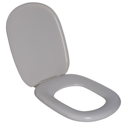 Assento Sanitário Almofadado Paris Branco Astra  - Imagem principal - 6d2d8a98-892d-4be2-943c-1a40a1703989