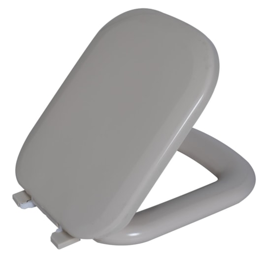 Assento Sanitário Almofadado Quadra Creme Astra  - Imagem principal - 51c6cd1f-7bdd-46a4-8b35-7d9bbc9aec6d