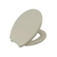 Assento Sanitário Almofadado Tpk/as Bege 08/biscuit Astra - 33ba7163-73e2-4841-873a-71eb07f0f02e