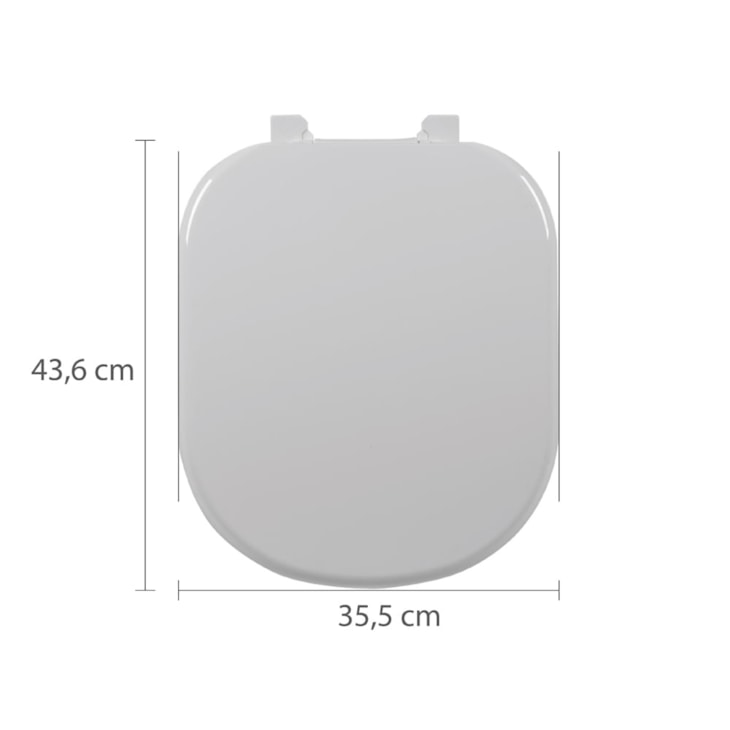 Assento Sanitário Almofadado Vogue Plus Tvg/K Branco Astra