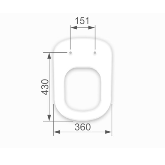 Assento Sanitário Almofadado Vogue Plus Tvg/K Branco Astra - Imagem principal - c264aed3-39f6-479d-8c43-5879c6f5b937