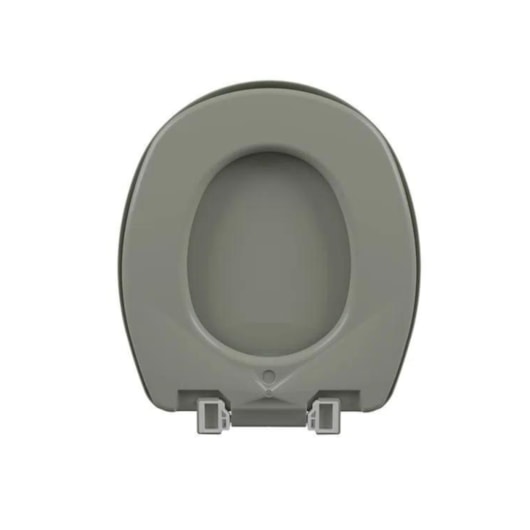 Assento Sanitário Almofixo Aspen Cinza Real Astra - Imagem principal - 1519305f-6e0a-4855-a1b9-f392bc78367f