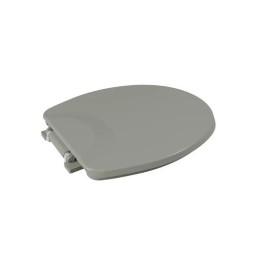 Assento Sanitário Almofixo Aspen Cinza Real Astra - Imagem principal - db6829d0-f937-4270-a317-5222c7b7afcf