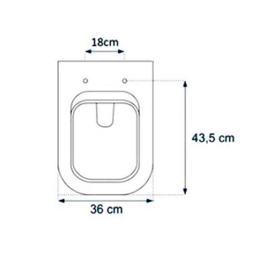 Assento Sanitário Amortecido Elite Branco Celite - Imagem principal - 76292092-c521-4493-9cec-861490d41928