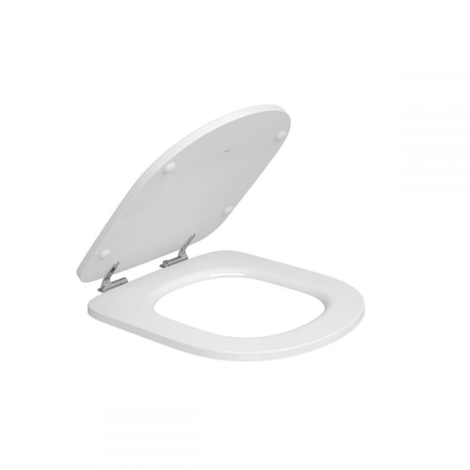 Assento Sanitário De Acessibilidade De Poliéster Com Fixação Cromada Vogue Plus Ap51 Branco Deca - Imagem principal - 7429e0e6-f655-4c26-baec-9f7013289495