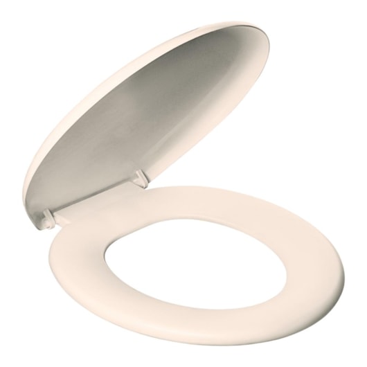 Assento Sanitário De Plástico Almofadado Clássico Bege Atlas - Imagem principal - d46b6542-90e5-4947-931f-ac48111effa0