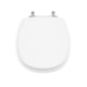 Assento Sanitário De Polyéster Aspen Branco/ Cromado Sicmol - 3c1ce1c7-67f4-4c0e-abee-c0878a386107