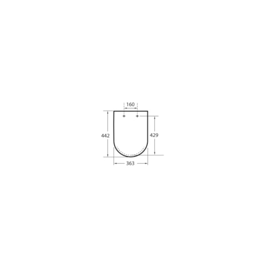 Assento Sanitário e Tampa Amortecido Debba Classic E Debba Confort / Square Redondo Termofixo Branco Roca - Imagem principal - ad5dd46e-721f-42e3-a353-0b860e89af03
