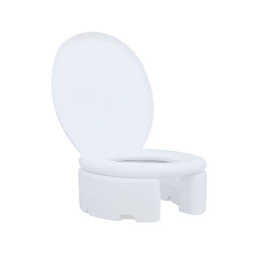 Assento Sanitário Elevado e Almofadado Branco Astra 16,5Cm - Imagem principal - 0706c3f0-f072-4b1e-8195-968168810194