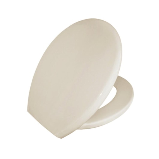 Assento Sanitário Em Polyester Thema Biscuit Cromado Sicmol - Imagem principal - 7c0691ce-313d-45d6-aa59-a49fce4ae2e3