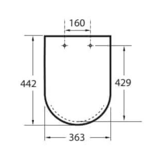 Assento Sanitário Original Termofixo Com Queda Amortecida Debba Classic Café Celite - Imagem principal - e00368c4-70b3-45d7-875d-bd87f144d396