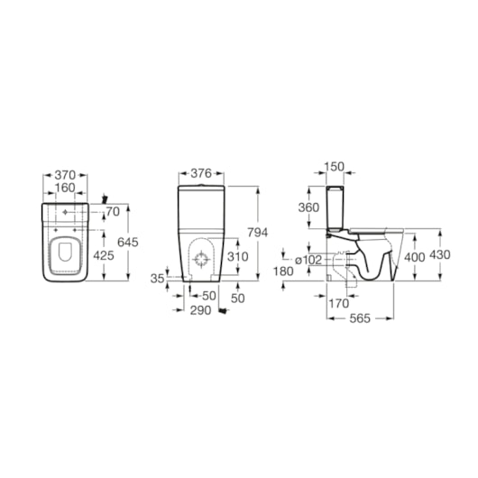 Assento Sanitário Original Termofixo Com Queda Amortecida Inspira Square Bege Celite - Imagem principal - b17a612f-df19-46c9-a772-151fdb4135e3