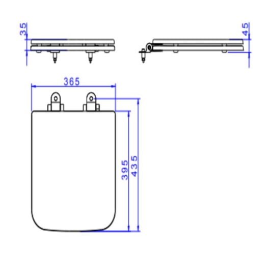 Assento Sanitário Poliéster Monocromático Living Branco  Deca - Imagem principal - d2d4fb9d-defa-4a5e-8183-8ec4177cd537