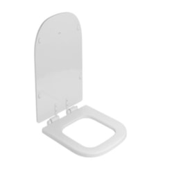 Assento Sanitário Poliéster Para Axis E Quadra Branco Deca