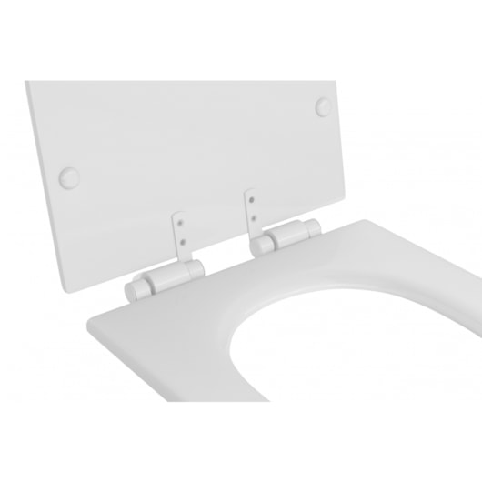 Assento Sanitário Poliéster Para Link/ Carrara Branco Deca - Imagem principal - 5cad62d6-e3d3-4810-9014-56afdf948784