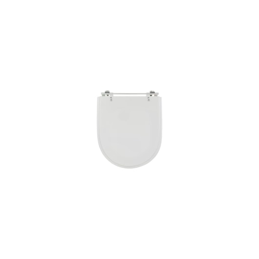 Assento Sanitário Polyester Calypso Branco/Cromado Sicmol - Imagem principal - 05ba4e39-b6f6-4a48-97fa-f134c58fef79