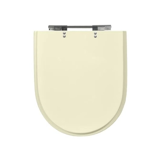 Assento Sanitário Polyester Carrara Nuova Duna Creme Sicmol - Imagem principal - 65f7d480-a833-4381-b356-77a8e9774e3d