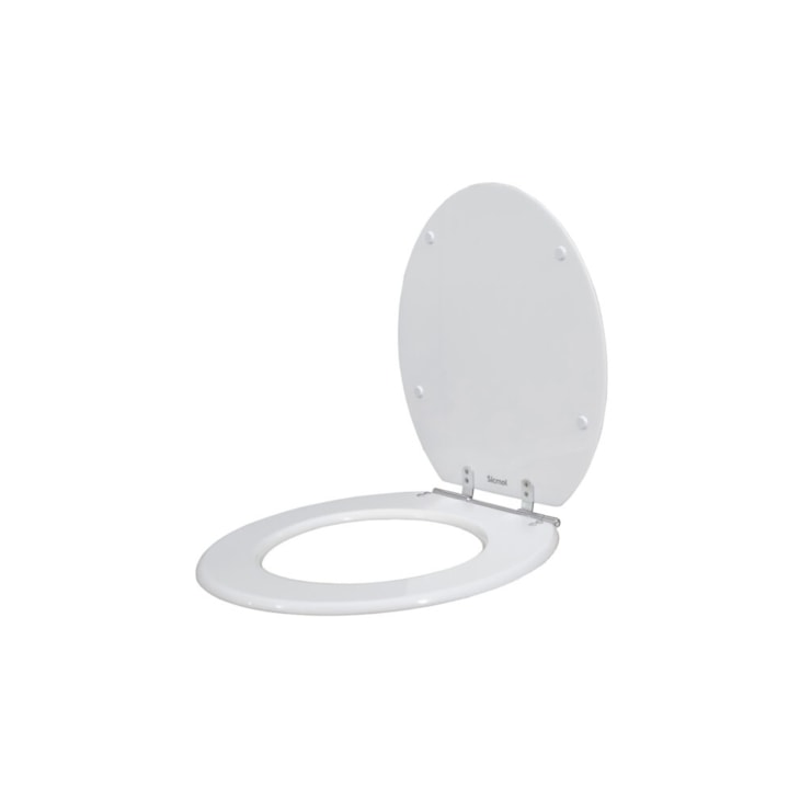 Assento Sanitário Polyester Versato/Fit Branco C Sicmol