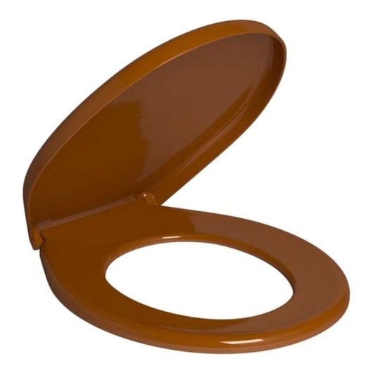 Assento Sanitário PP Izy Ravena Caramelo Deca - Imagem principal - 277d853b-ba51-4b5b-bb60-a58011d22b90