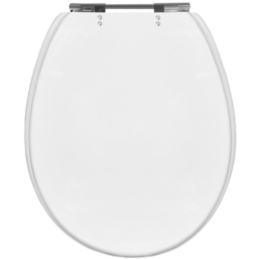 Assento Sanitário Ravena Izu Studi Poliéster Branco Sicmol - Imagem principal - 21e480ae-6477-4180-9746-1fa2d2b7a9fb