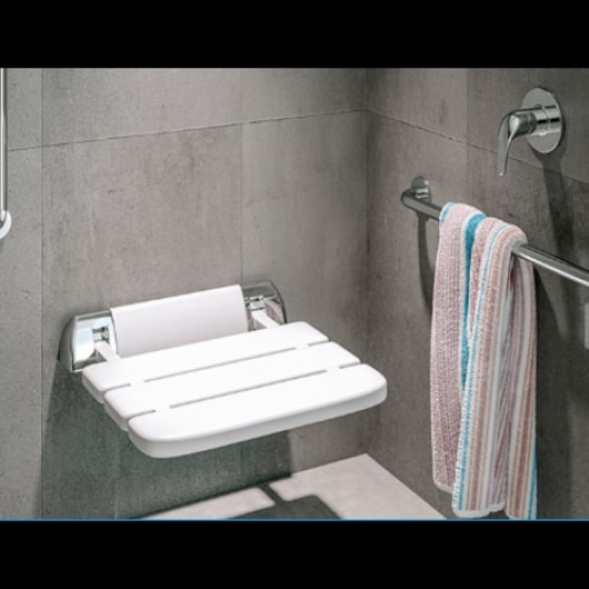 Assento Sanitário Retrátil De Parede 3 Flip Seat Astra - Imagem principal - fd25bf56-1dc0-4ce3-a890-26fca2f91737