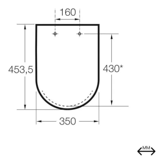 Assento Sanitário Termofixo Amortecido Gap Branco Roca - Imagem principal - 23ca183b-3e38-4ad6-86a0-40bd3d5c49ba