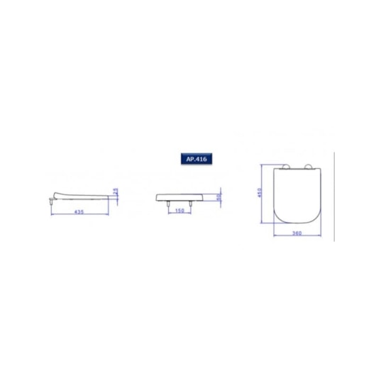 Assento Sanitário Termofixo Com Slow Close E Easy Clean Axis Quadra Polo Unic Branco Deca - Imagem principal - e8ef78cc-13a3-42e5-b2c5-4f1d06ffa5cf