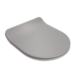 Assento Termofixo Slim com Slow Close e Easy Clean Nuova/Carrara/LK Soft Antracite Deca