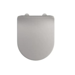 Assento Termofixo Slim com Slow Close e Easy Clean Nuova/Carrara/LK Soft Antracite Deca