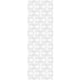 Azulejo Ceusa Leque Branco Acetinado 32x100cm Retificado - e59db39b-ff58-4cea-bd9d-836ec8eea933
