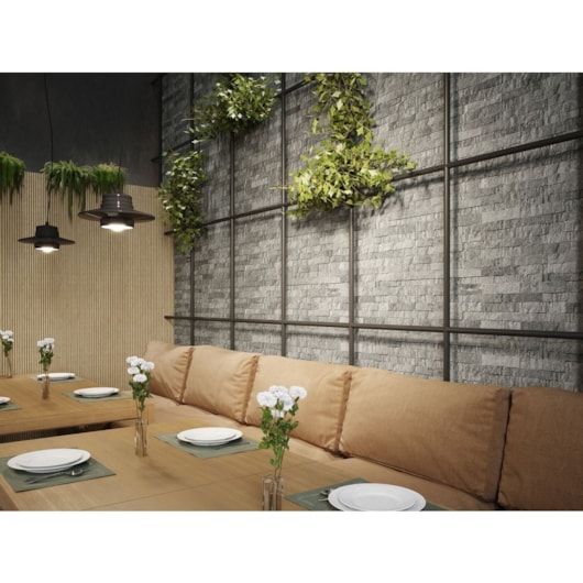 Azulejo Ceusa Malta Carbono Acetinado 32x100cm Retificado - Imagem principal - 8378a7e0-f8a2-41d6-afbc-e294df1bff18