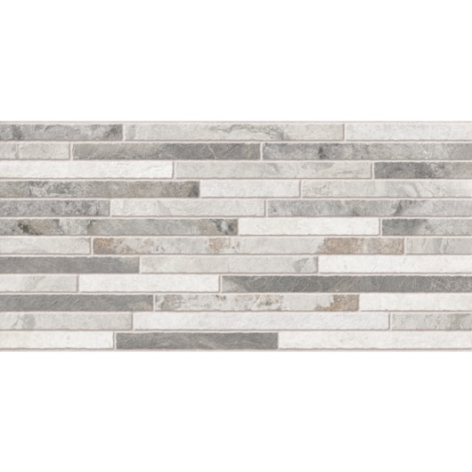 Azulejo Embramaco Filetto Gray 38x76cm Retificado  - Imagem principal - fc82f14f-bb85-4354-bcc7-9d384ba749e9