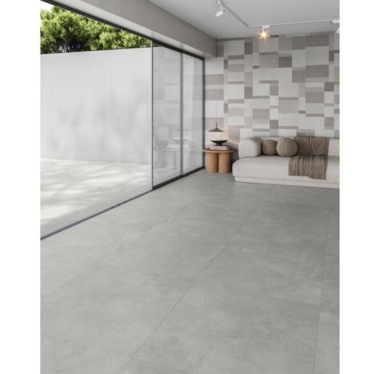 Azulejo Incesa Anni Cinza Cetim 45x90cm Retificado - Imagem principal - 87099d13-8c88-45ec-808e-a69233afe0f0