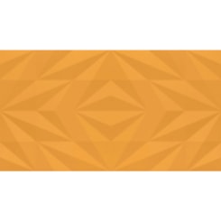 Azulejo Retificado Losango Amarelo Acetinado Eliane 32,5X59Cm