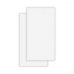 Azulejo Retificado Rig Bianco Biancogres 45X90Cm