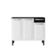 Balcão De Cozinha Rose Branco e Preto Itatiaia - f0f775b8-c48b-4b78-90f0-d4d390ed8d82